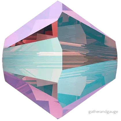 Swarovski crystals Bicone (5328) – Rose 2X Shimmer 4mm, 10-pack Swarovski crystals Bicone (5328) – Rose 2X Shimmer 4mm, 10-pack