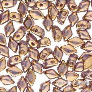 Matubo Mini Gemduo – Crystal Gold Bronze 6x4mm, 5 gram Matubo Mini Gemduo – Crystal Gold Bronze 6x4mm, 5 gram