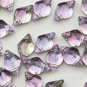 Matubo Gemduo – Backlit Pink Mist 8x5mm, 10 gram