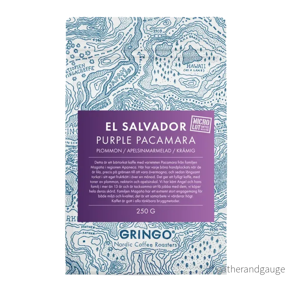GRINGO - El Salvador Purple Pacamara - Omniroast - 250g