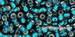 TOHO Seed Beads – Silver-Lined Teal 8/0, 10 gram TOHO Seed Beads – Silver-Lined Teal 8/0, 10 gram