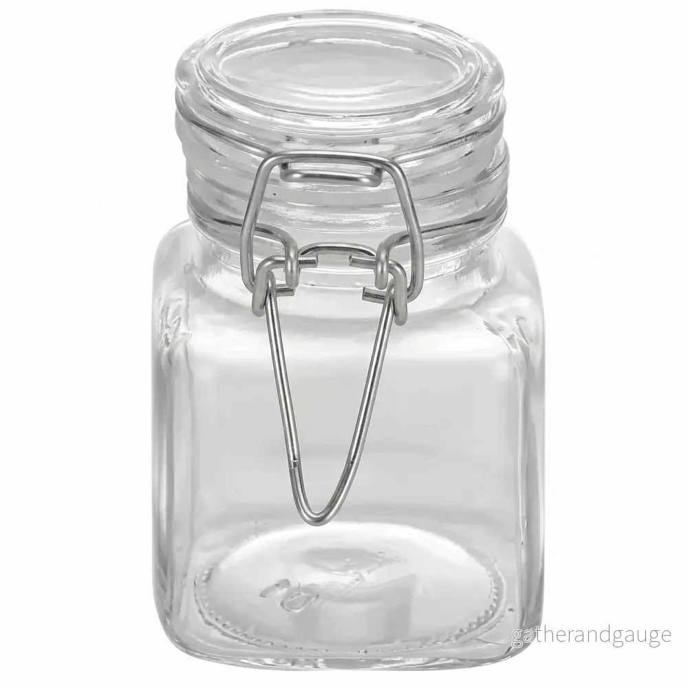 Glasburk Med Snäpplock 100 ml