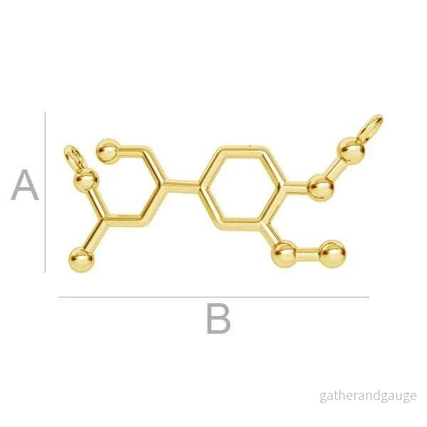 Berlock 925 Silver 24K Gold plated – Adrenalin 1 styck Berlock 925 Silver 24K Gold plated – Adrenalin 1 styck