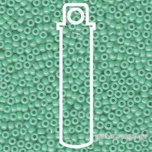 Miyuki Seed Beads - Opaque Turquoise 15/0, 8,2 gram