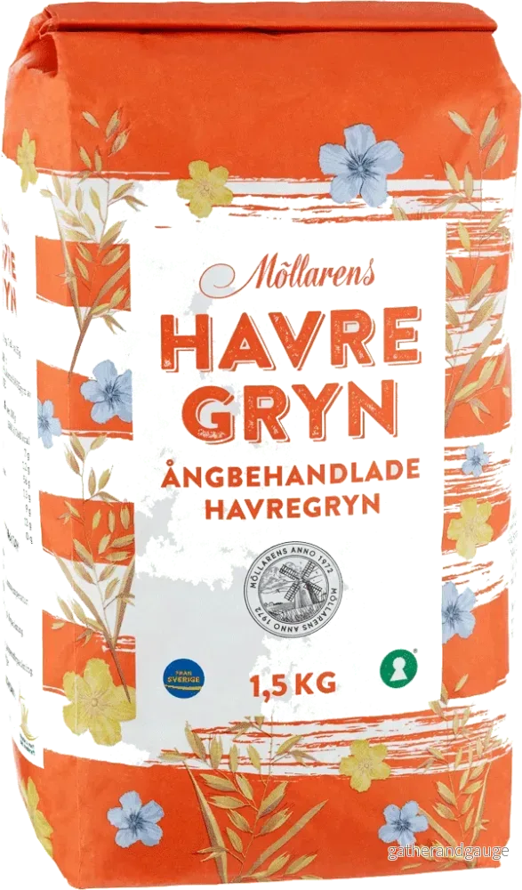 Havregryn 1,5kg Skånemöllan Havregryn 1,5kg Skånemöllan