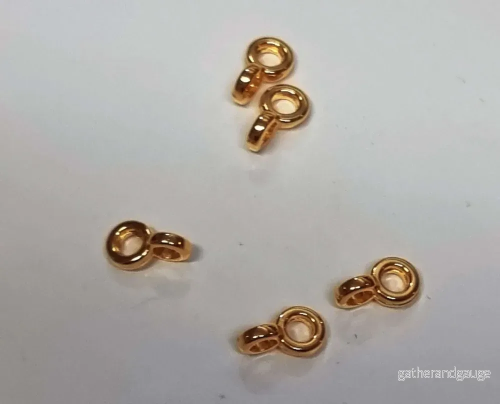 Berlockhållare 24K Guldpläterad – Mini 1 styck Berlockhållare 24K Guldpläterad – Mini 1 styck