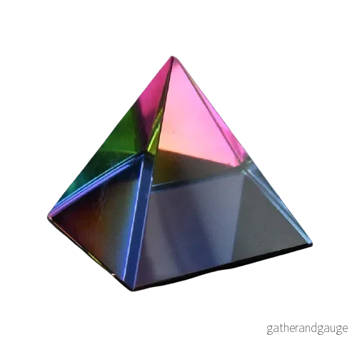Diamant Pyramid Regnbågsfärgad