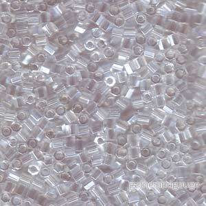 Miyuki Delica Hexcut - Crystal Luster 8/0, 5 gram