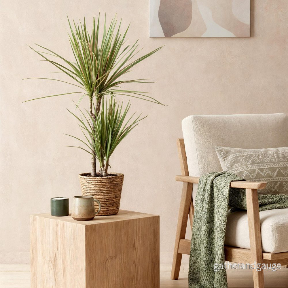 Dracaena Sunray – 2-pack – Kruka 17 cm – Höjd 70-75 cm