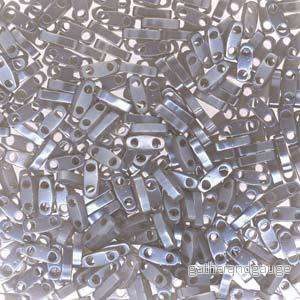 Miyuki Quarter Tila - Grey Ceylon 5x1,2mm, 5 gram