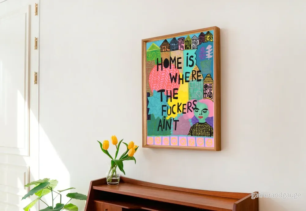 Home is where the fuckers ain't – Version 1 - Bild 3