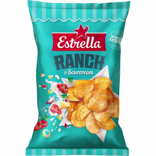 Estrella Chips Ranch/sourcream 275g