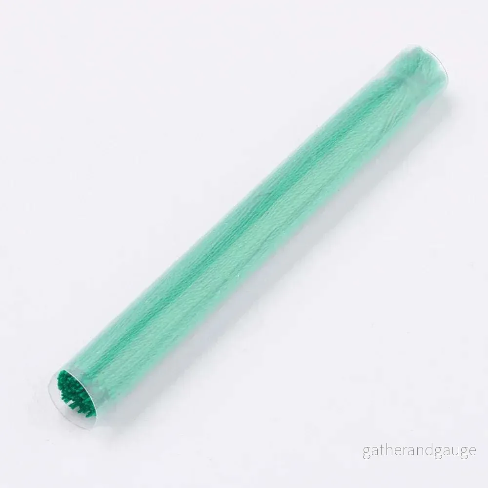 Hänge tassel polyester - Grön 65mm 1 styck - Bild 2