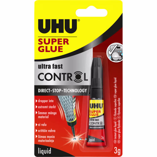 UHU Superlim Control 3g Bl1 3g UHU Superlim Control 3g Bl1 3g