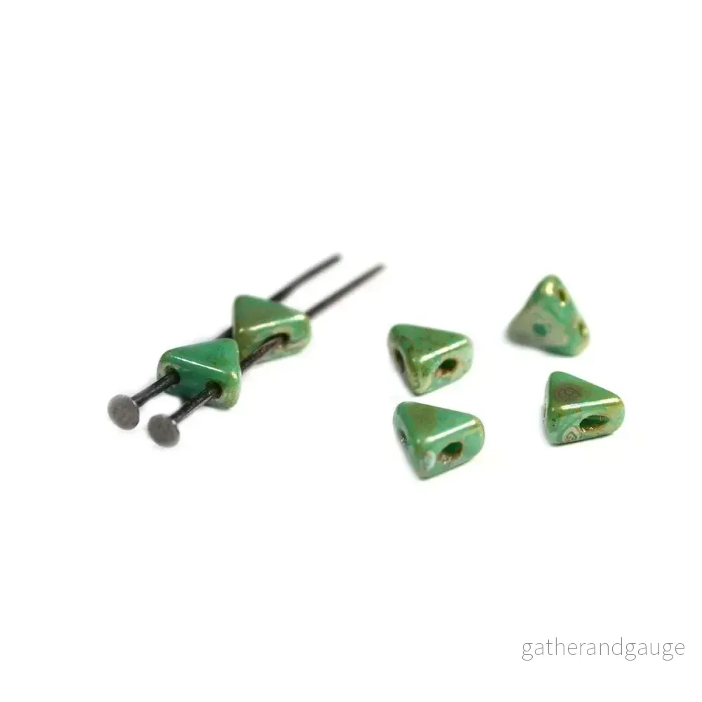 Kheops® Par Puca® - Opaque Green Turquoise Picasso, 10 gram