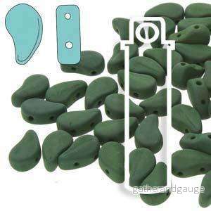 Paisley Duo – Matte Velvet Forest Green 8x5mm 22 gram Paisley Duo – Matte Velvet Forest Green 8x5mm 22 gram
