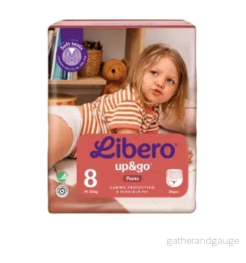 Libero Up&go 8 19-30kg Byxblöjor