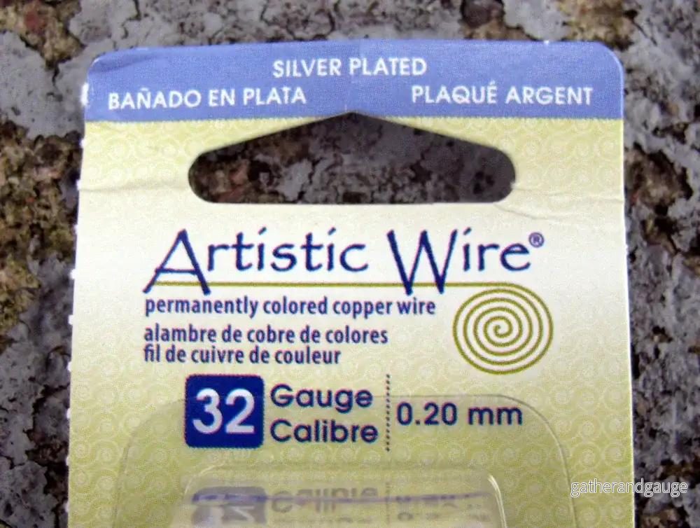Artistic Wire 32 Ga - Silver Pläterad Non Tarnish 1 rulle - Bild 3
