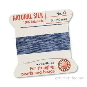 Griffin Silk – Blå strl 4, 1 förpackning
