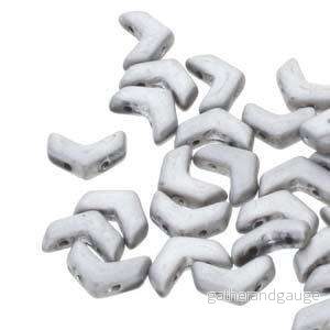 Chevron Duo – Jet Matte Labrador 10x4mm 1 sträng Chevron Duo – Jet Matte Labrador 10x4mm 1 sträng