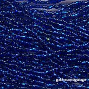 Tjeckiska seed beads - Dark Blue S/L 11/0, 17 gram