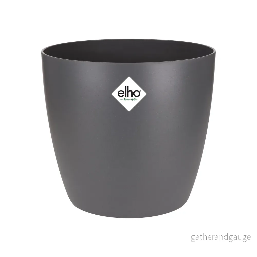 Kruka elho Bryssel Rund Antracit 20 cm