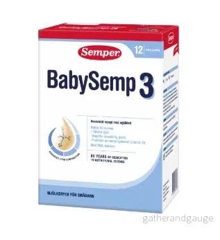 Semper Baby Semp 3 Mjölkdryck Från 12 Månader 800g/6l