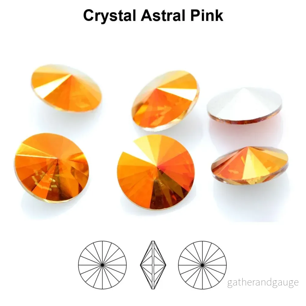 Aurea Crystals A1122 Rivoli – Crystals Astral Pink 12mm 1 styck Aurea Crystals A1122 Rivoli – Crystals Astral Pink 12mm 1 styck