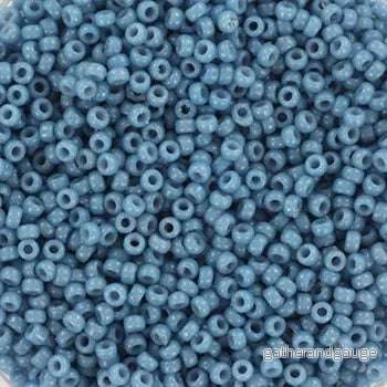 Miyuki Seed Beads - Duracoat Opaque Bayberry 15/0, 10 Gram