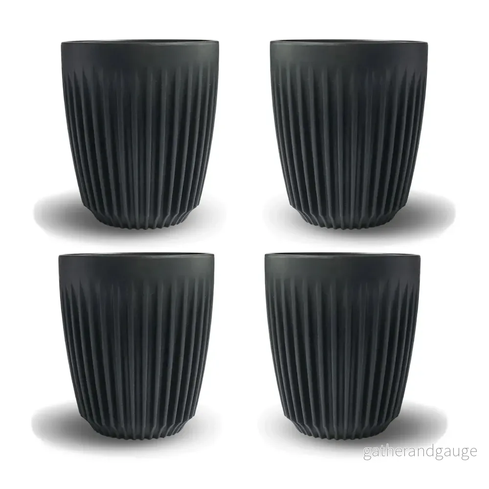 Mug 8oz Charcoal 4pcs – Huskee
