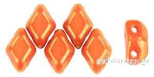 Matubo Mini Gemduo - Rosaline Luster - Opaque lt Red 6x4mm