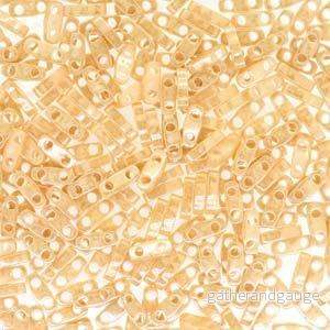 Miyuki Quarter Tila – Dark Beige Ceylon 5×1,2mm, 5 gram