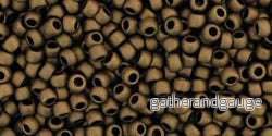 TOHO Seed Beads - Frosted Bronze 11/0 10 gram