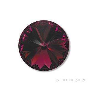 Swarovski Rivoli Crystals - Amethyst 47ss (10mm)