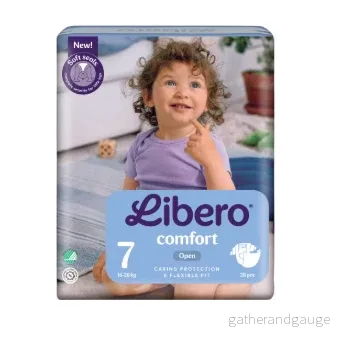 Libero Comfort 7 16-26kg Tejpblöjor Libero Comfort 7 16-26kg Tejpblöjor
