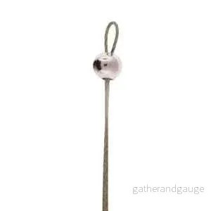 Basic Elements - Crimp tube and crimp cover, 4mm smooth, Silver plated, 48-pack - Bild 2