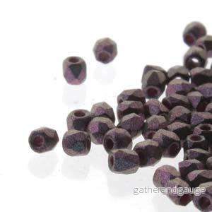 Tjeckiska Firepolish - Polychrome Black Raspberry True 2 mm, 2 gram