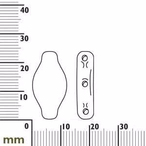 Navette – White Opaque Lazure Blue 6x12mm 10gram Navette – White Opaque Lazure Blue 6x12mm 10gram