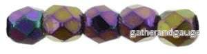Tjeckiska Firepolish - Iris Purple 2,5mm 50-pack