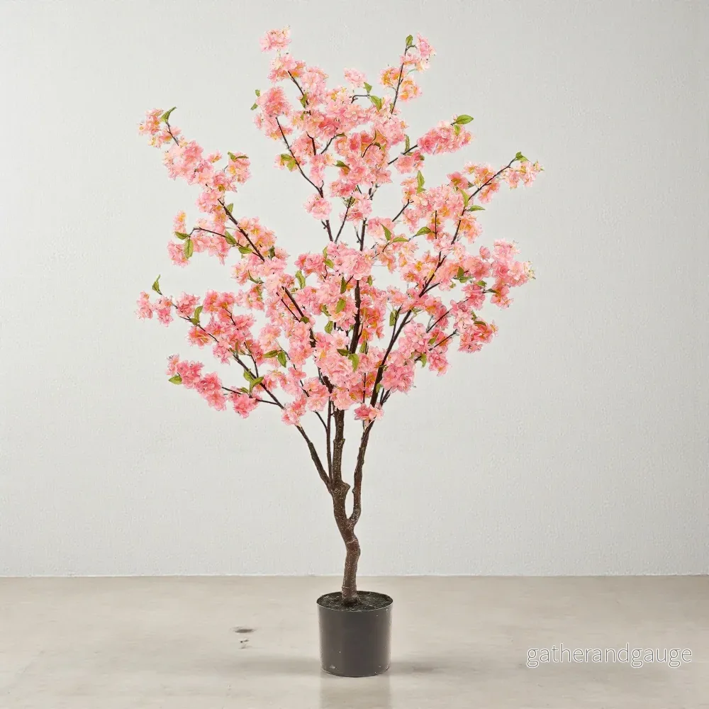 Konstplanta - Kersenbloesem - Rosa - 135cm