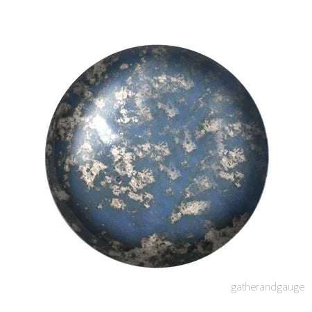 Cabochon par Puca® – Opaque Sapphire Silver 18 mm, 1 styck Cabochon par Puca® – Opaque Sapphire Silver 18 mm, 1 styck