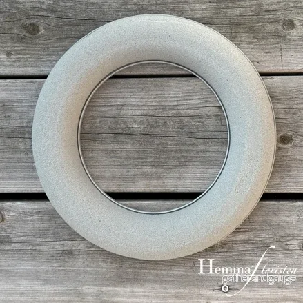 Oasis SEC ring D.25 cm med plastbotten Oasis SEC ring D.25 cm med plastbotten