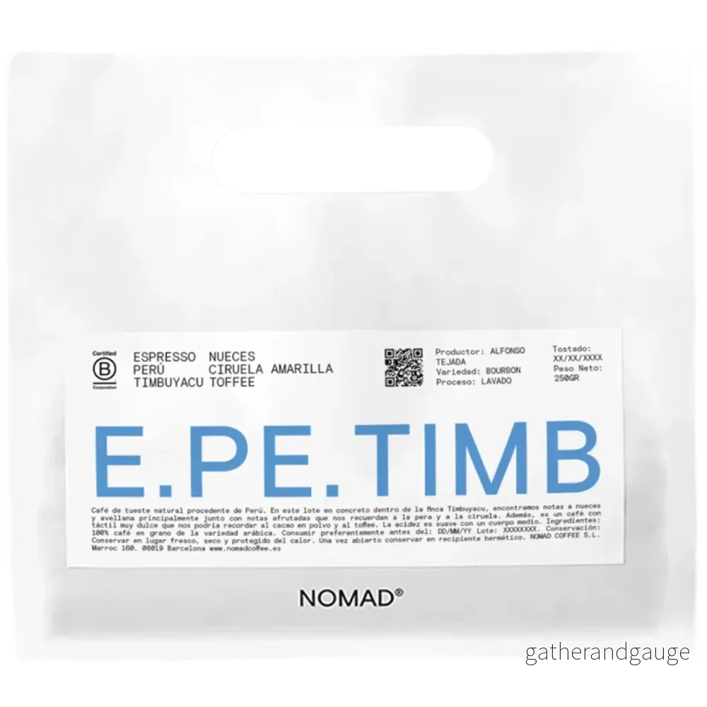 Nomad Coffee - Timbuyacu Peru - Espresso - 250g
