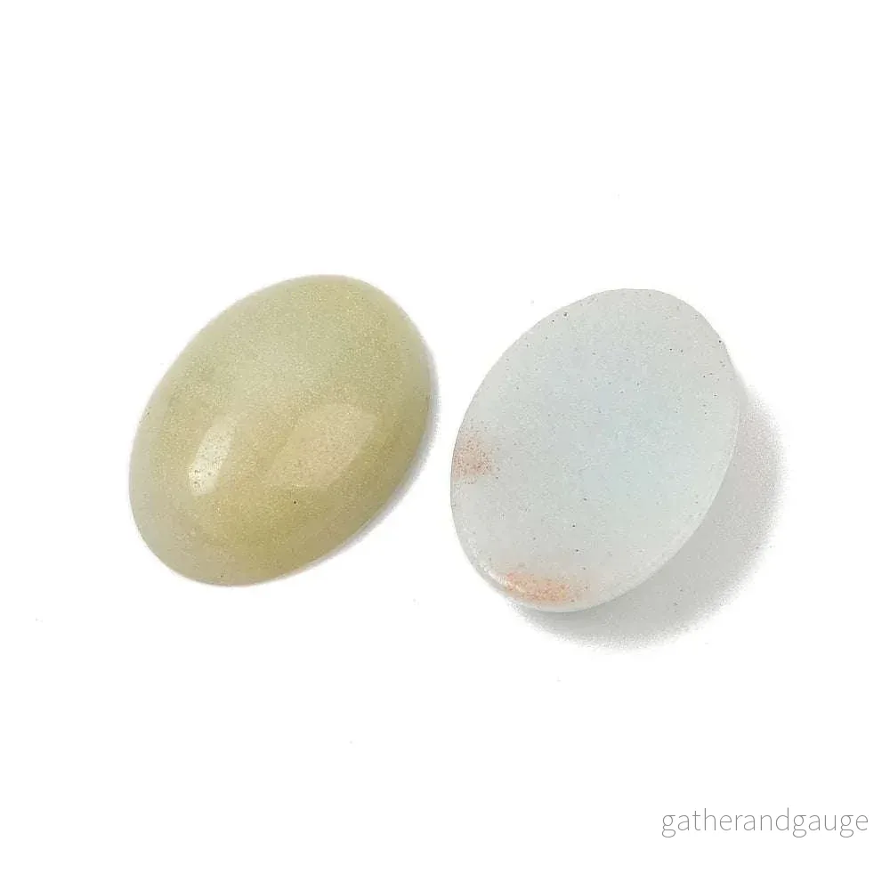 Cabochon Amazonite – Oval 18x13mm 1 Styck Cabochon Amazonite – Oval 18x13mm 1 Styck