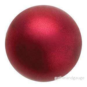 Preciosa Pearl Round – Maxima Bordeaux 4 mm, 1 sträng Preciosa Pearl Round – Maxima Bordeaux 4 mm, 1 sträng