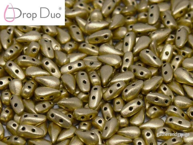 DropDuo® - Aztec Gold 3x6mm, 30-pack