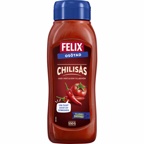 Felix Chilisås Osötad 550g