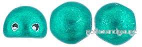 CzechMates Cabochon – Saturated Metallic Arcadia 7mm 2-håls, 10-pack CzechMates Cabochon – Saturated Metallic Arcadia 7mm 2-håls, 10-pack