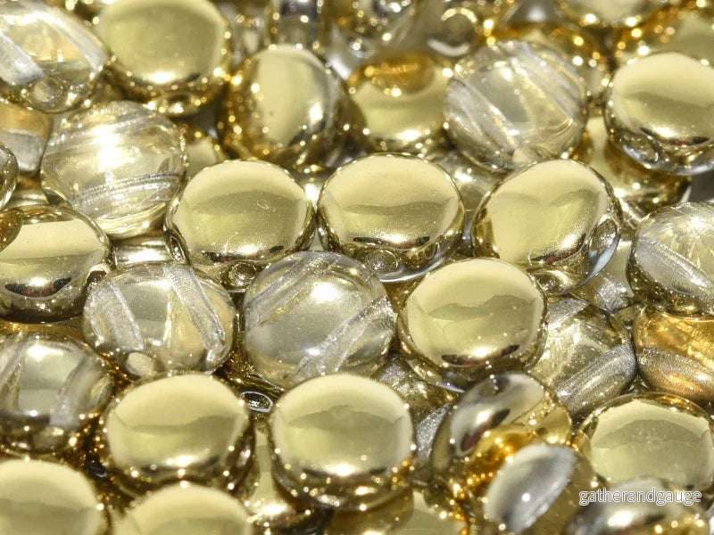 Discduo – Crystal Amber 6x4mm, 25-pack Discduo – Crystal Amber 6x4mm, 25-pack