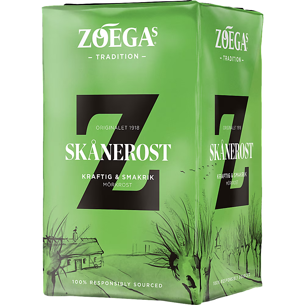 ZOÉGAS Bryggkaffe Mörkrost Skånerost 450g ZOÉGAS Bryggkaffe Mörkrost Skånerost 450g